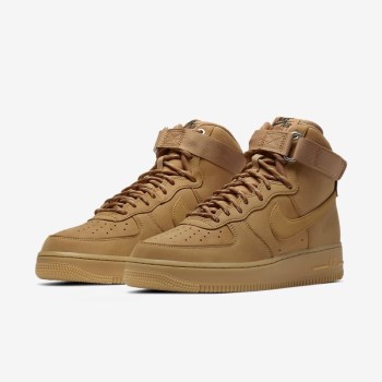 Nike Air Force 1 High '07 - Férfi Utcai Cipő - Világos Barna/Fekete/Barna